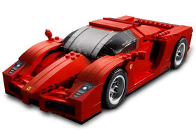 LEGO 8652 Racers Enzo Ferrari F1 Formula 2005 Supercar 1:17 Scale Sealed