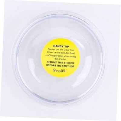 Secura Brands Replacement Clear Top Cover for Secura Brands Coffee & Spice