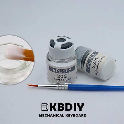 KBDiy Keyboard Switch Lube Kit GPL 205G0 105 3203 3204 XHT-BDZ Grease Oil