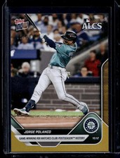 2025 Topps Now #861 Jorge Polanco Gold Foil #d /50