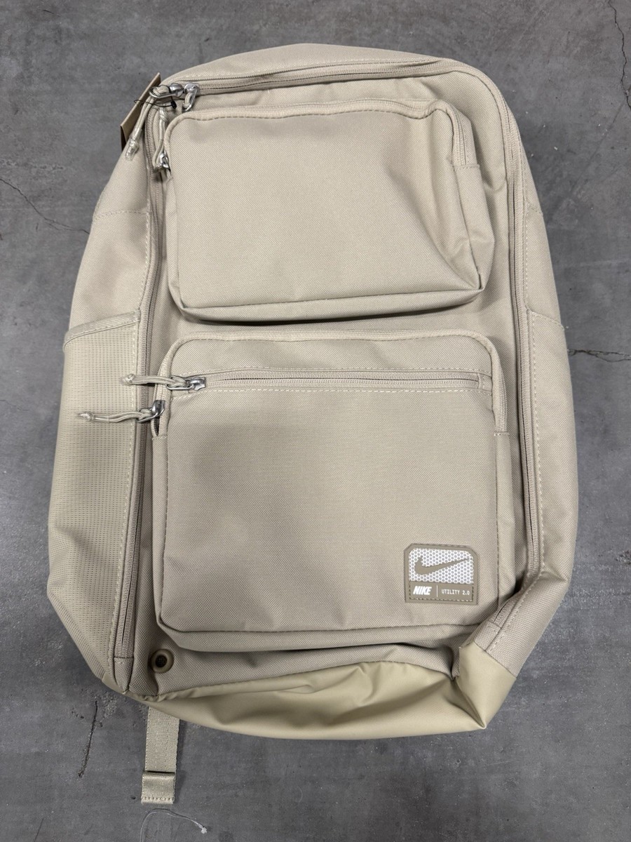 Nike Utility Speed Training 2.0 Backpack 27L Bag Desert Khaki Tan FN4106  251 | eBay