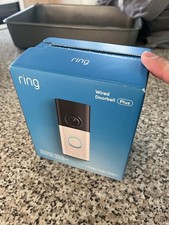 Ring Wired Doorbell Plus 2nd Generation Brand New In Box - BARGAIN!