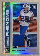 2020 Panini Donruss Optic - Rookie Phenoms Patch Zack Moss #RP-30 