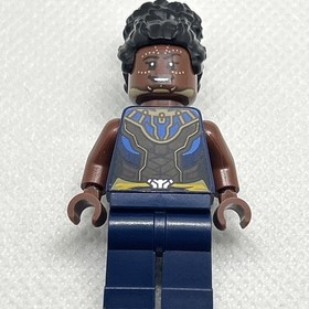 LEGO Marvel Black Panther And Shuri Minifigure sh0263 sh263 sh735 sh0735
