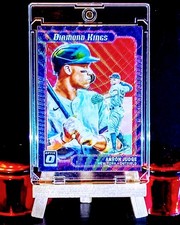 Aaron Judge 2021 Pannni Donruss Diamond Kings #2 Yankees Red Wave Parallel(NM-M)