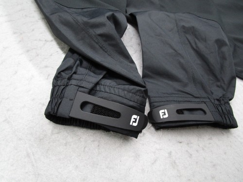 Footjoy Jacket Mens Large Black Full Zip Hydrolite DryJoys Monarch Beach Golf - Picture 4 of 10