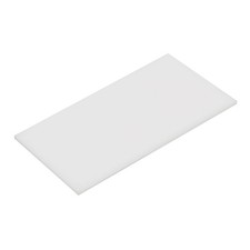 HDPE High Density Polyethylene Board Plastic Sheet 1/8x8x16 Inch Heavy Duty
