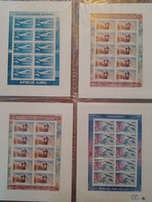 Blocs Feuillets Timbres France Poste Aérienne
