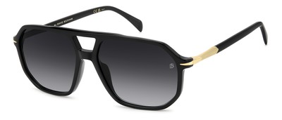 David Beckham Sonnenbrille DB 1172/S 2M²/9O schwarz grau Herren 