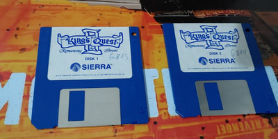 King´s Quest II Romancing Throne (Sierra 1987) ATARI ST (2 Disks) works 16-bit