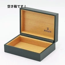 ROLEX Genuine Green Watch Box Case 10.2x14.5x5cm Good Condition