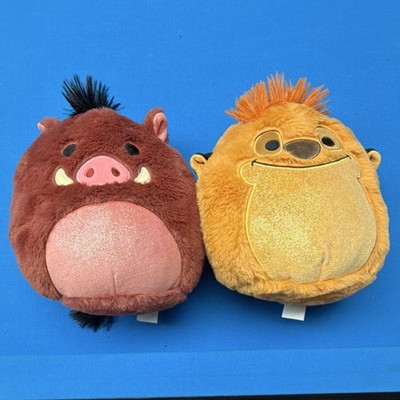 Disney The Lion King 30th Anniversary Simba & Pumbaa squishmallow Set of 2 Small