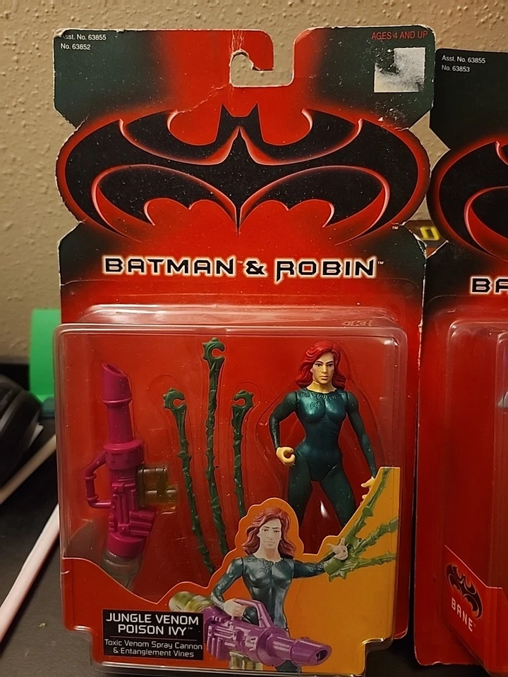 Figura de acción Kenner 1997 Batman and Robin Bane & Poison Ivy Foto 3 de 4