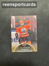 2021-22 Upper Deck Extended Series UD Canvas #C300 Zach Hyman NHL Hockey Card
