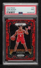 2023-24 Panini Prizm Choice Red Prizm 29/88 Kobe Bufkin #151 PSA 9 MINT 14t3