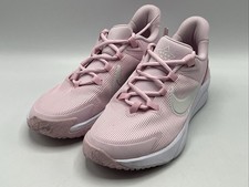 Nike Star Runner 4 Youth Size 4Y Pink White Running Sneakers New