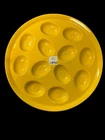 Fiesta Daffodil Deviled Egg Tray Plate Platter Fiestaware