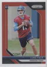 2018 Panini Prizm Rookie Red Prizm Luke Falk #285 qc6