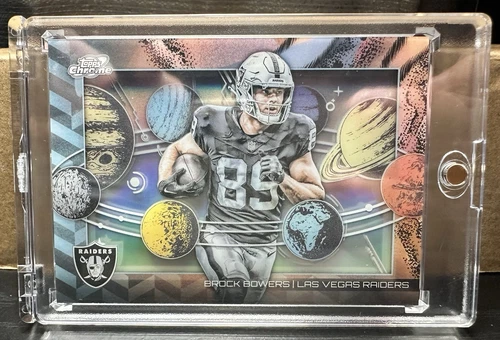 2025 Topps Cosmic Chrome Brock Bowers Base (RAW)