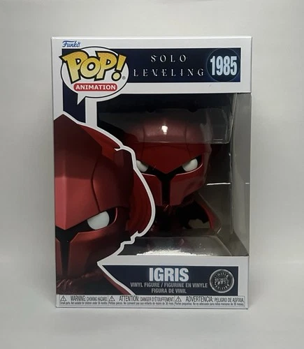 Funko Pop! Animation: Solo Leveling - Igris #1985 Metallic Chase + Protector