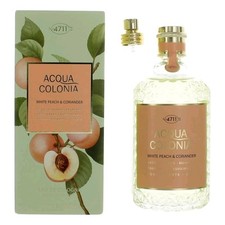 Acqua Colonia White Peach Corriander by 4711, 5.7oz Eau De Cologne Spray women