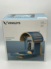 VINGUYS® Bird Feeder with Camera, 2.5K UHD Smart Bird Feeder Camera AI