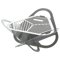 Ø56 Feuerstelle Edelstahl Feuerschale Lagerfeuer Klappbar Gartenfeuer Feuerkorb