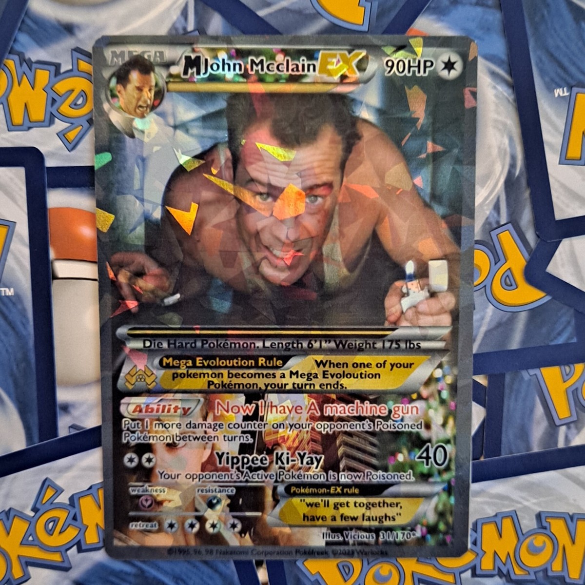 Die Hard Pokemon Card - John McClain | eBay