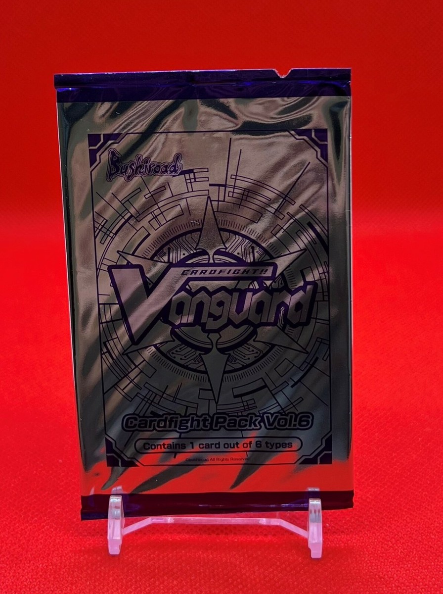 Cardfight Vanguard - Tournament Pack Vol. 6 - 1 Card per Pack - Factory  Sealed | eBay