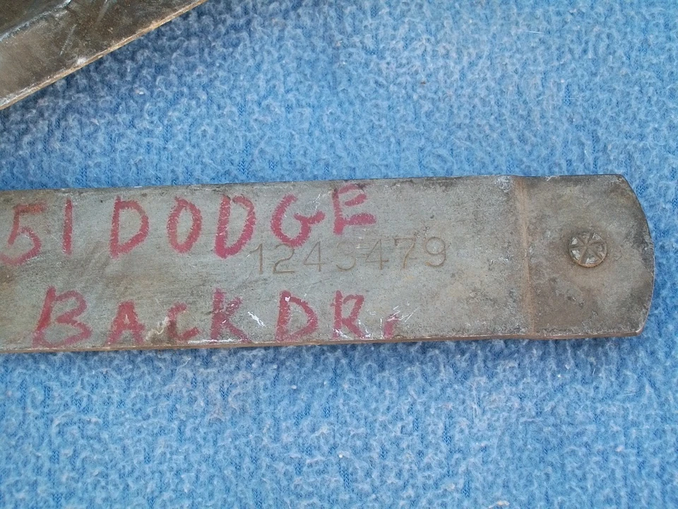 Dodge Desoto Chrysler 1949 50 51 52 nuevo MoPar puerta trasera izquierda regulador ventana Foto 3 de 3