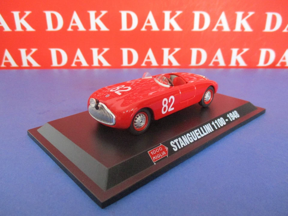 Die cast 1/43 Modellino Auto Stanguellini 1100 Mille Miglia 1948 Tergi - Immagine 2 di 3