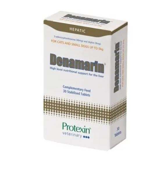 Protexin Denamarin Liver Support Medium Dog Pack 30 x 225mg tablets