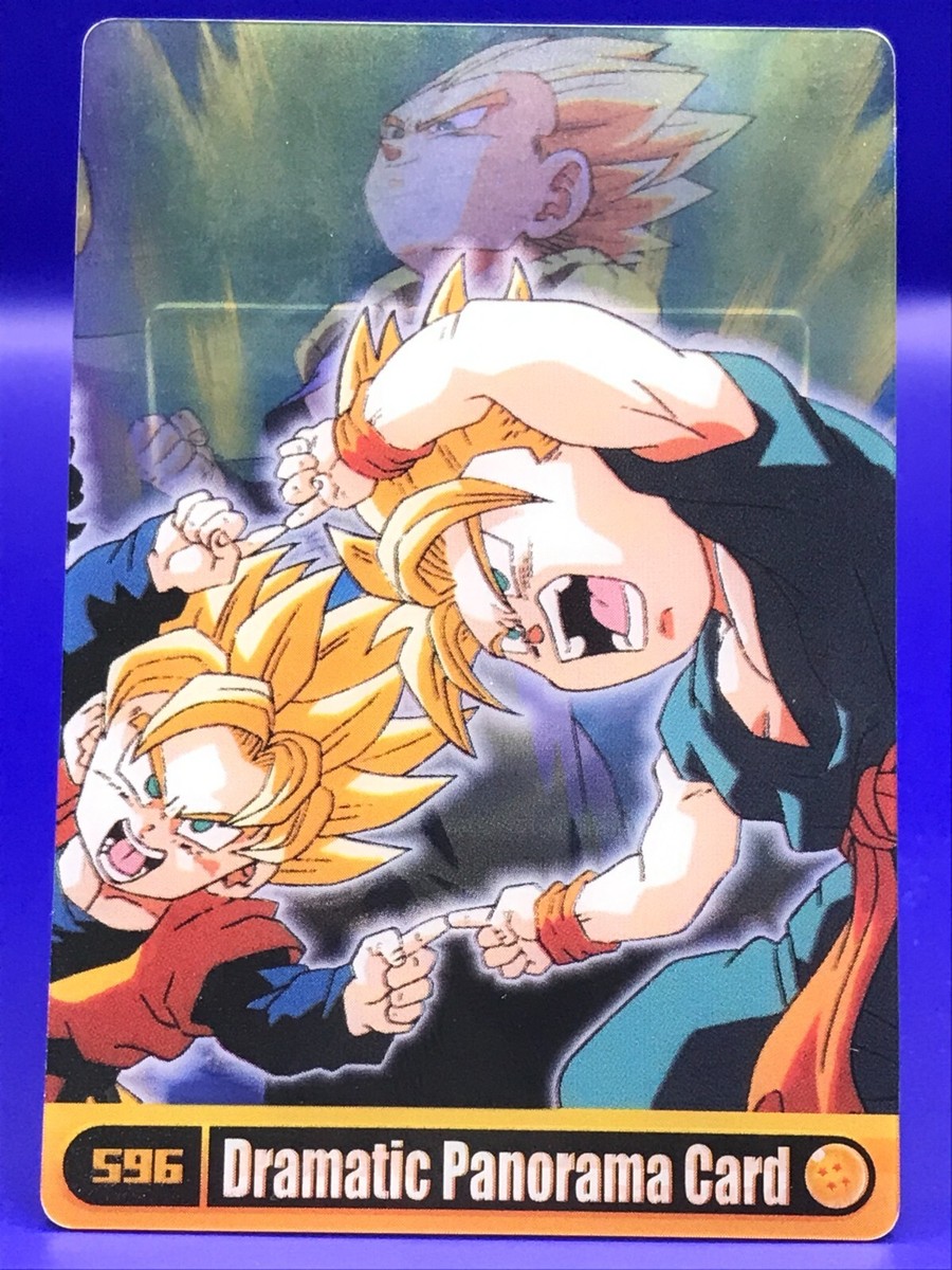 Dragon Ball Dramatic Panorama Card 3枚 Goku Dragon Ball Z Dramatic Panorama Card set of 3 Morinaga