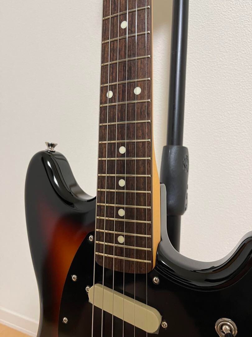 ギター Fender Mustang Limited Run Reverse Head Fender MIJ Traditional Limited Edition Mustang with Reverse