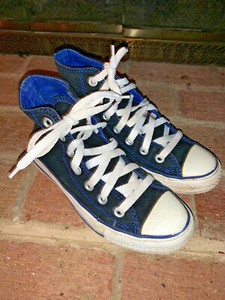 blue chuck taylor high tops