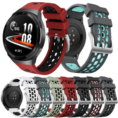 For Huawei Watch GT 2E Silicone Sport Watchband Replacement Wrist Strap Bracelet