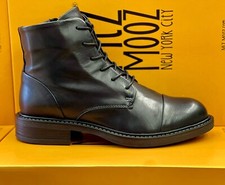 Miz Mooz Women's Mystery Black Leather Boots Shoes Made in Portugal