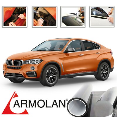 Armolan Daytona 80% Tönungs-Folie in 100x76 cm Kfz / Auto-Scheiben- Tief-schwarz