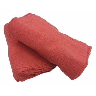 Proclean Basics Z21817 Cotton Red Shop Towels 13'' X 14'' Red, 300Pk