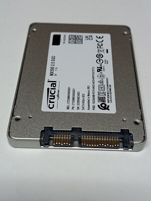 Crucial MX500 SSD Festplatte 500GB windows 10 Pro vorinstalliert