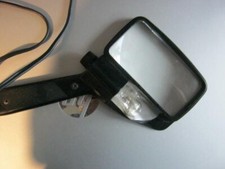 Vintage Bausch Lomb Hand Held Electric Lighted Magnifying Glass