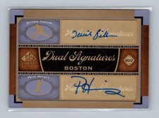 2012 SP Signature Edition Derrik Gibson/Pete Hissey Dual Auto