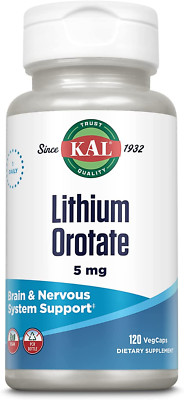 Lithium Orotate 5 Milligrams | Low Serving of Chelated Lithium Orotate for Bioav