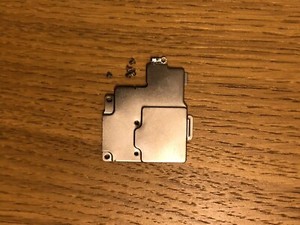 Original iPhone 12 Kamera Halterung Halter Metall Abdeckung Cover + Schrauben