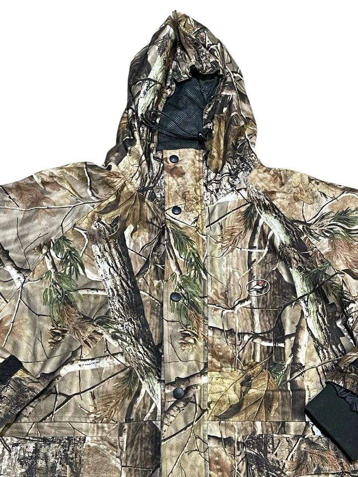 Redhead Mesh Lined Camouflage Bone-Dry Camo Jacket Men’s Size XL w Hood - Image 4 of 4