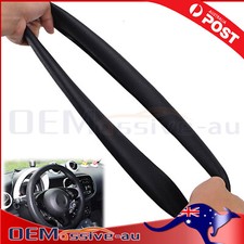 14" To 16" Car Steering Wheel Cover Protector Texture Silicone Leather Universal