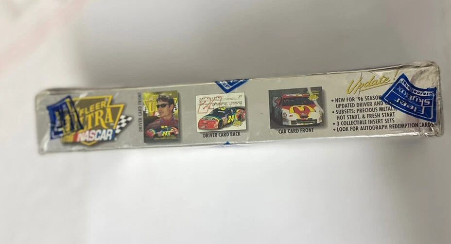 1996 Fleer Ultra Update NASCAR Racing Hobby Box Factory Sealed 24 Pack HTF - Image 2 of 4