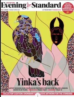 Yinka Shonibare Art Cover Hyde Park Gallery Special Editi Künstlerinterview 2024