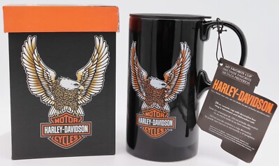 Harley-Davidson My Favorite Cup Tall Boy Tavel Cup with Eagle Bar Shield  Logo