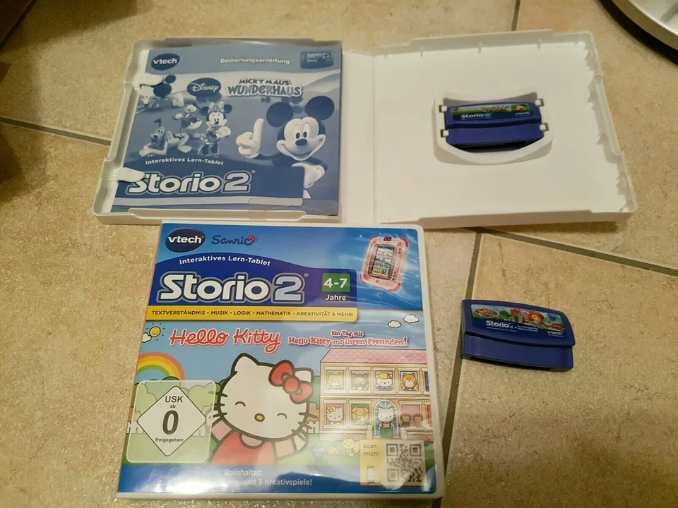Vtech Storio 2 Set - Hello Kitty 2, Mickey & Sofia
